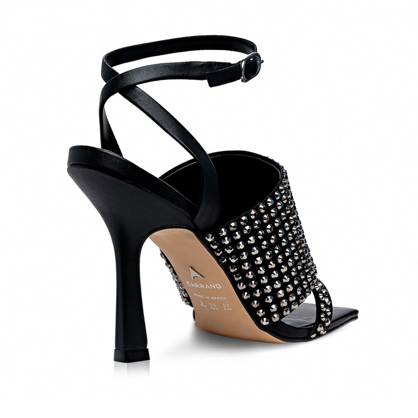 Sandalia de Tacon 274057 nobuck smooth black - image