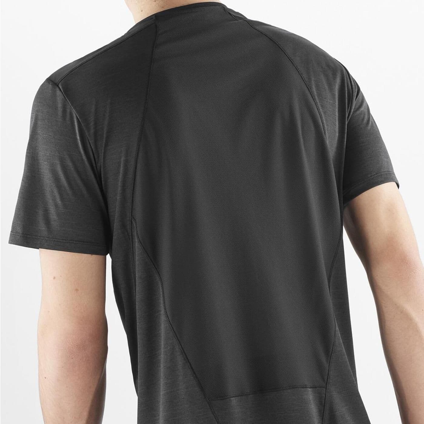 OUTLINE SS TEE deep black/deep black - image
