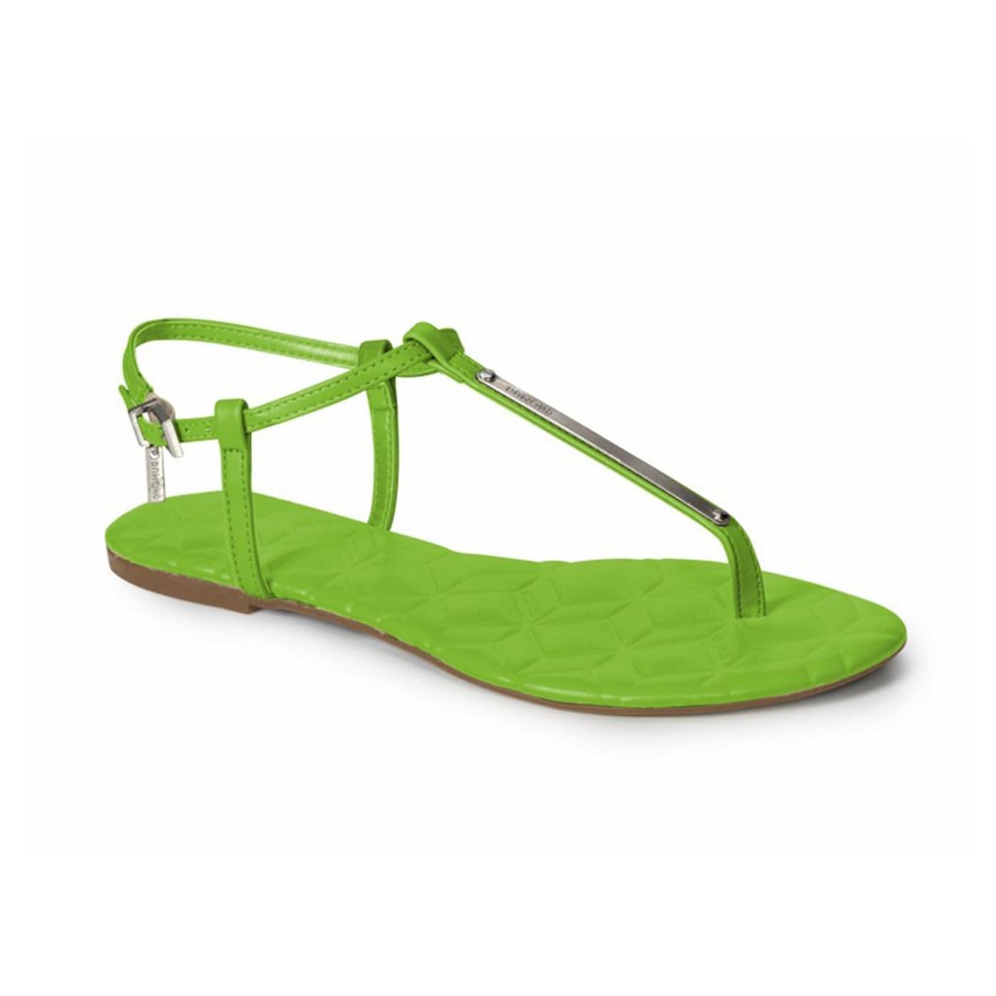 4112268-216 SANDALIA BAJA verde eletric image.