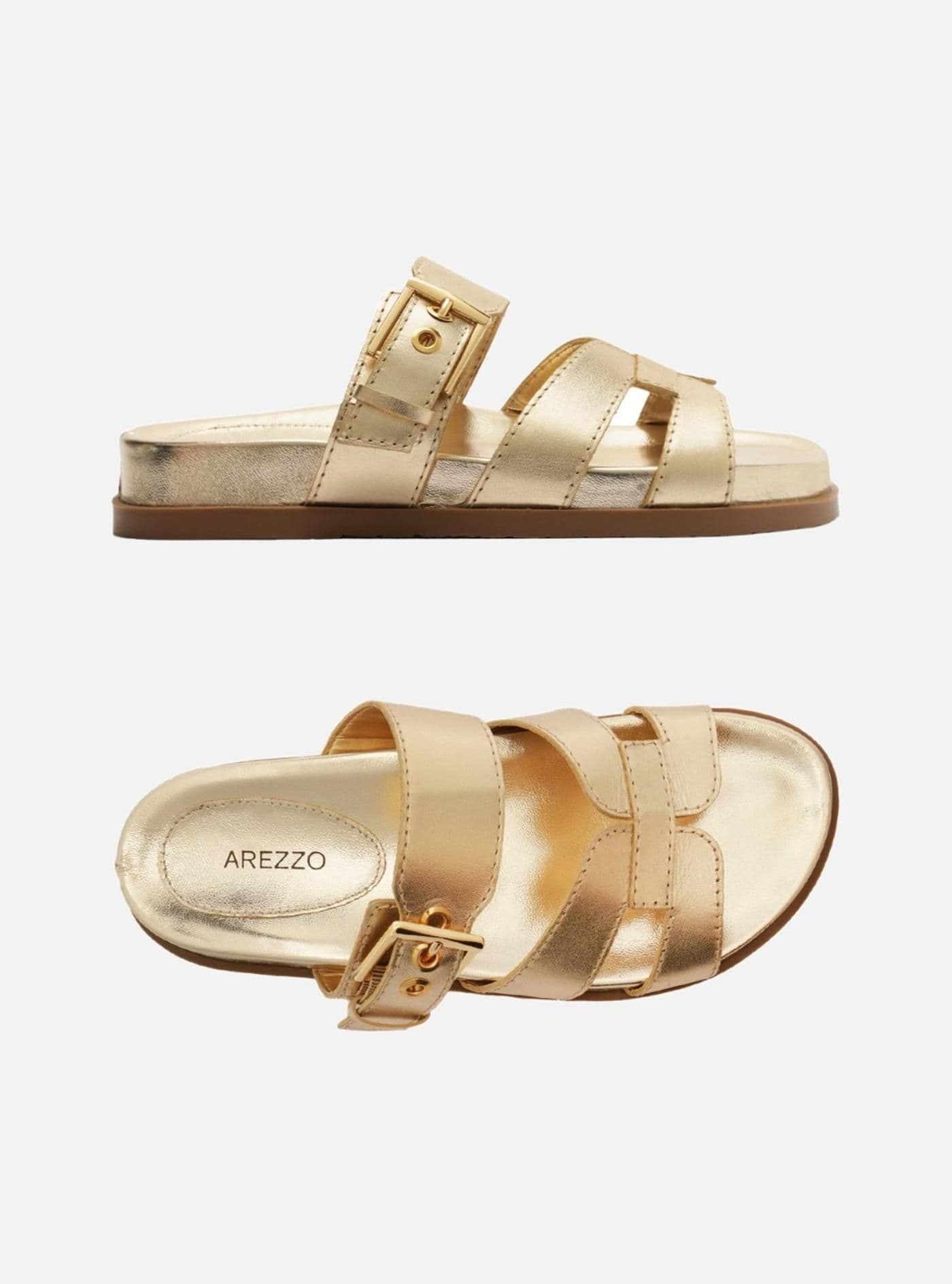 Sandalia A1201600820043U platino - image