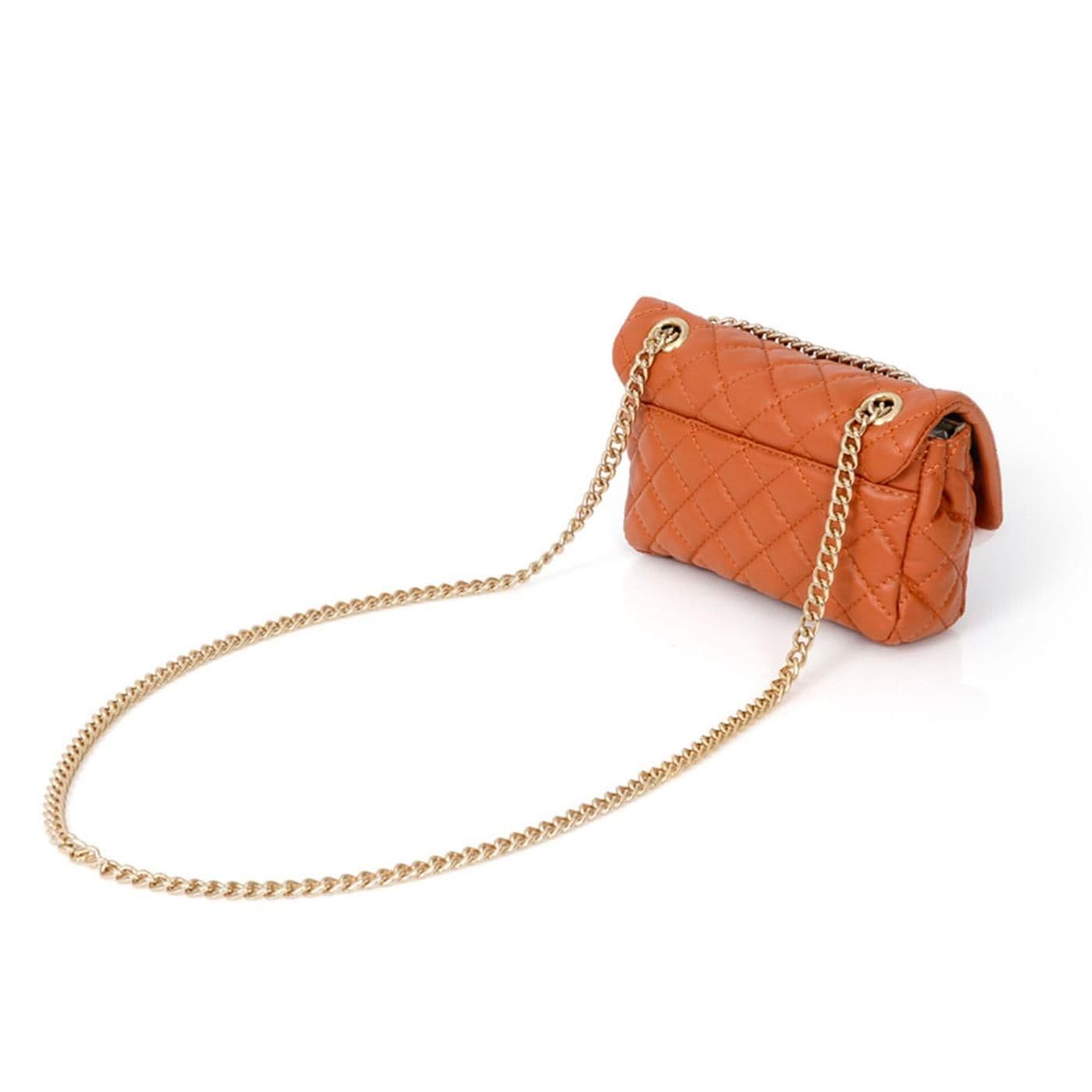 BOLSO 4601866 napa veluto bagcamel / banho ouro claro escovado - image