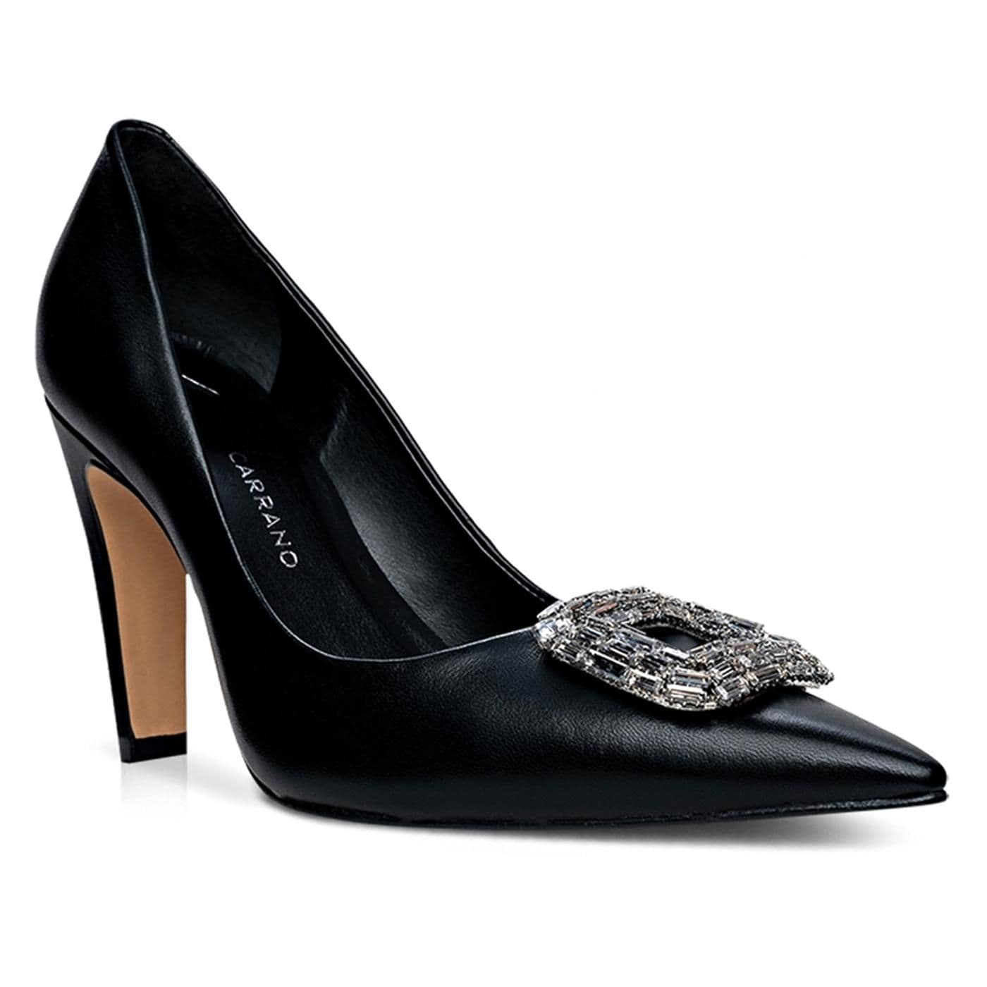 Scarpin 754008 metal black image.