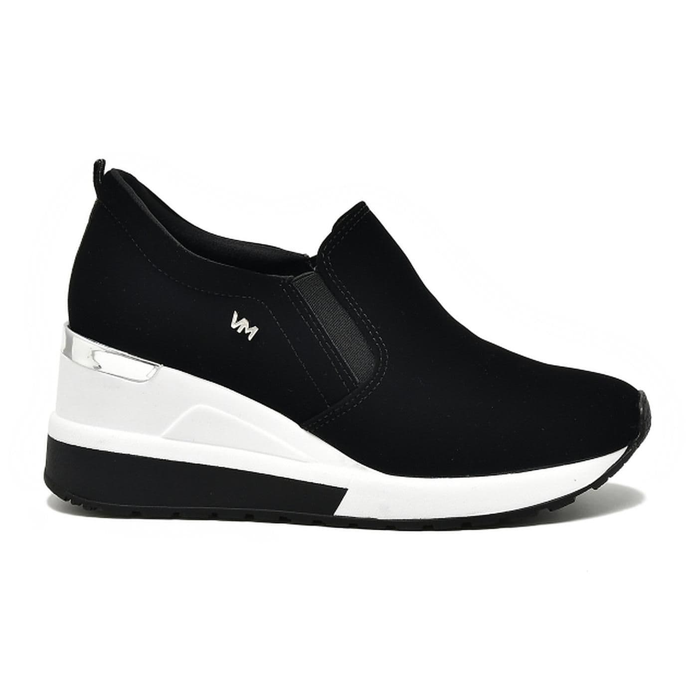ZAPATILLA 046-002-01 preto /preto /prata - image