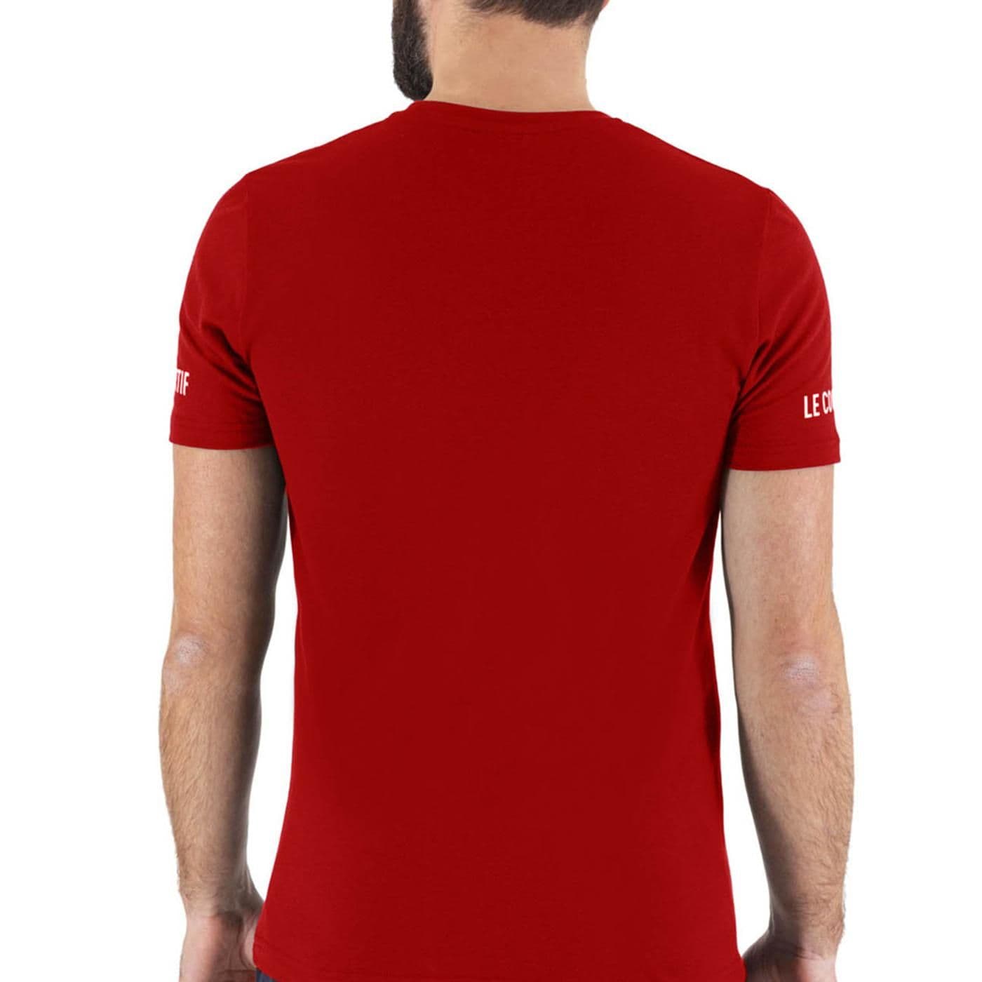 TENNIS Tee SS N°3 M pur rouge - image