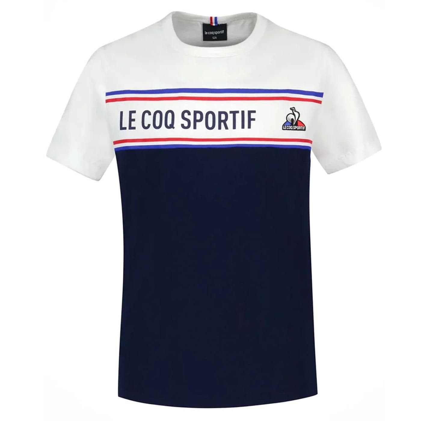 TRI Tee SS N°2 Enfant bleu nuit/new optical white - image
