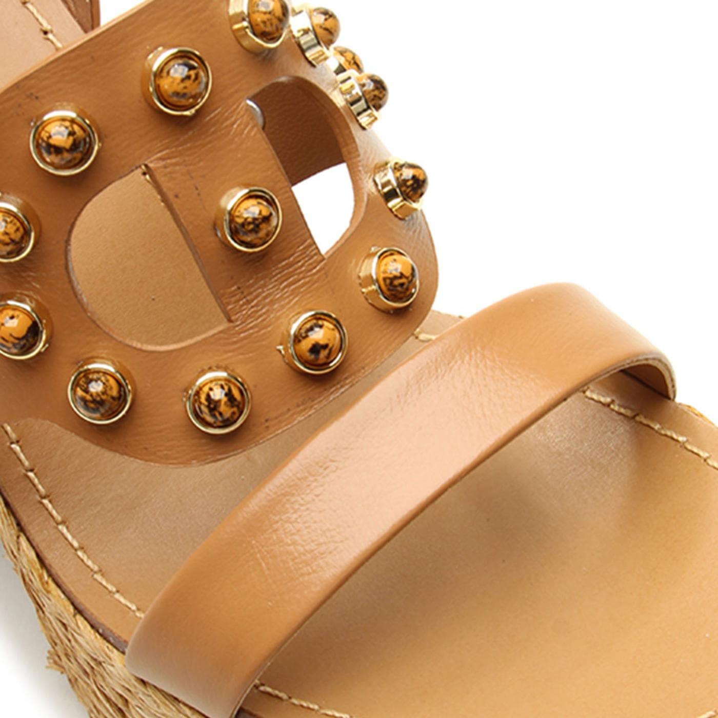 Sandalia de plataforma Piel P1207200010002 xd54 - coconut - image