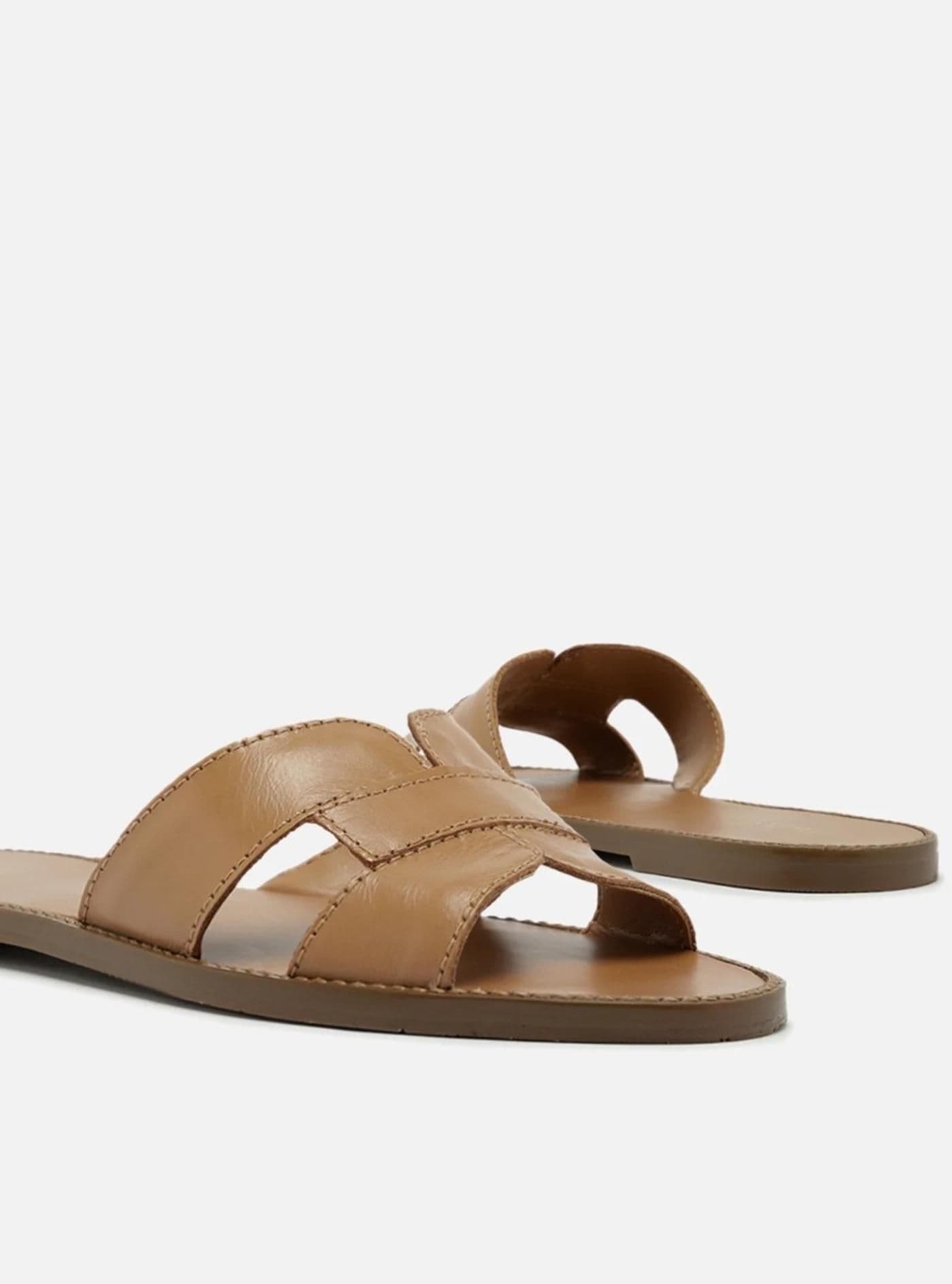 Sandalia Piel x1qcy - melado - image