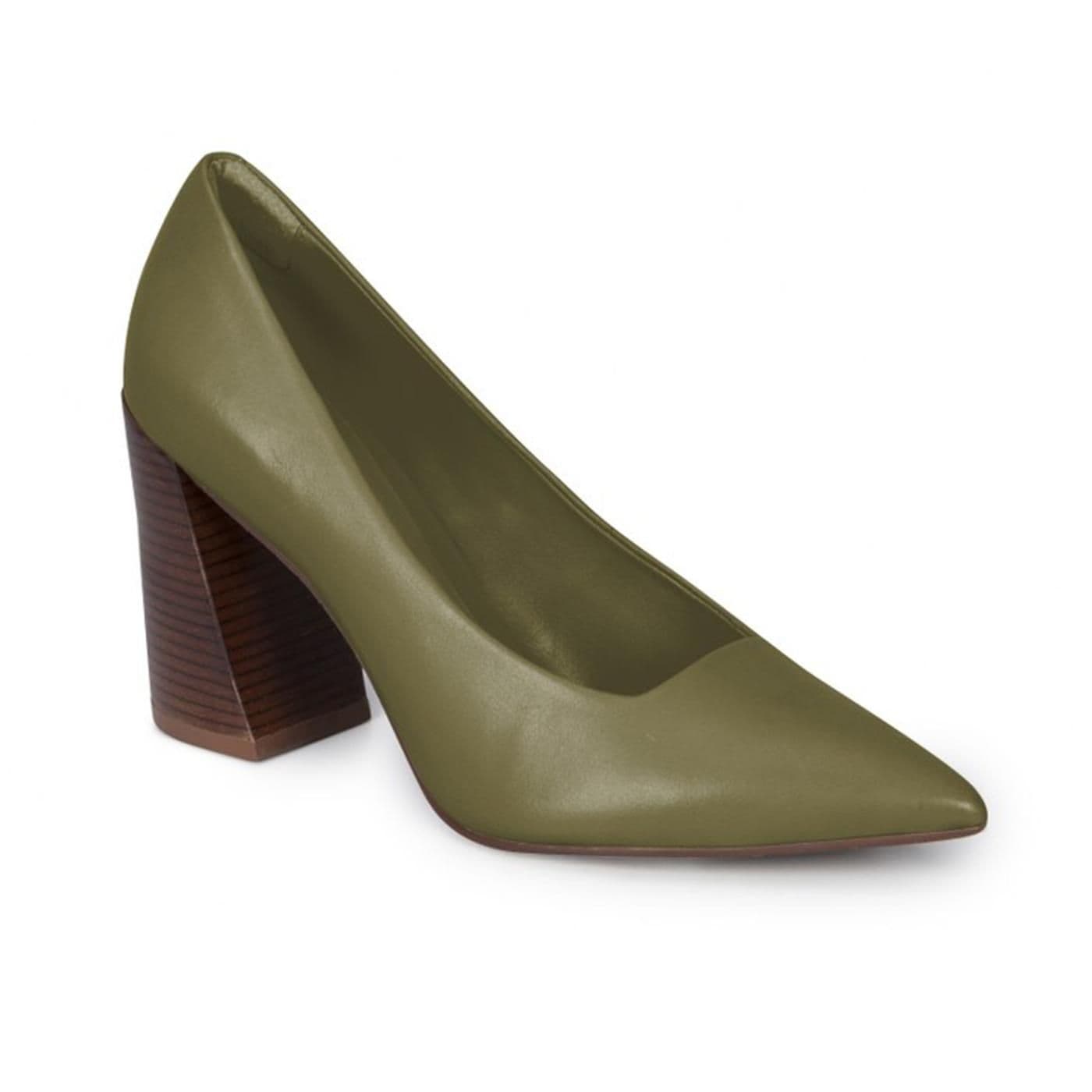 4016717-11 ZAPATO CERRADO TACON oliva image.