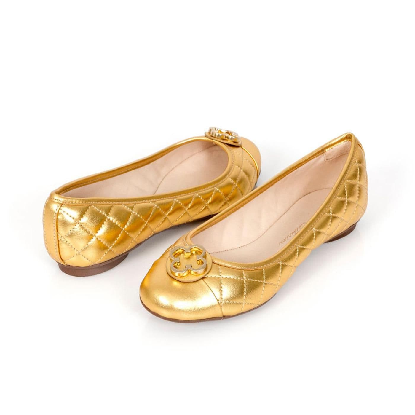 BAILARINA 4003066 mestiço metalizado ouro claro - image