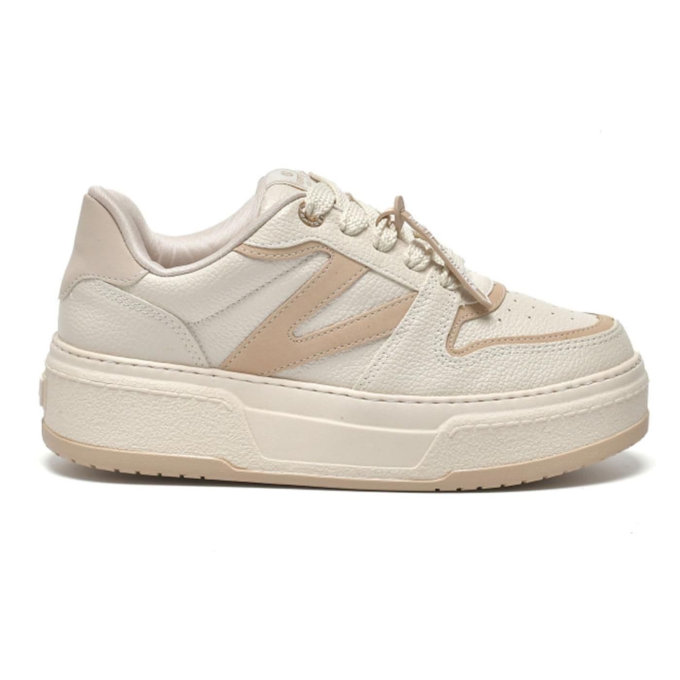 TENIS CASUAL 223-010-14 marfim i23/marfim i23/baunilha/bege - image