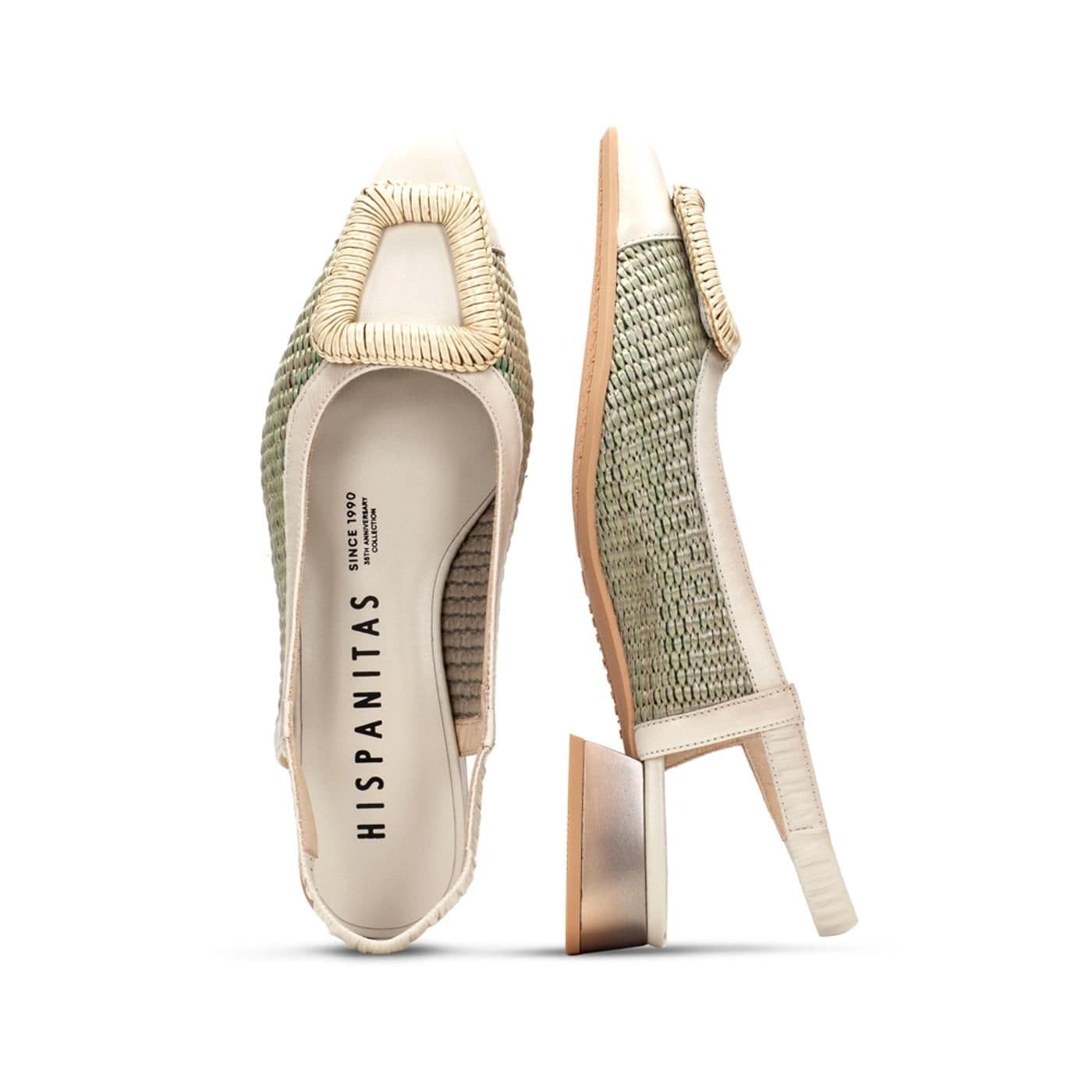 SANDALIA DALI latte/black - image