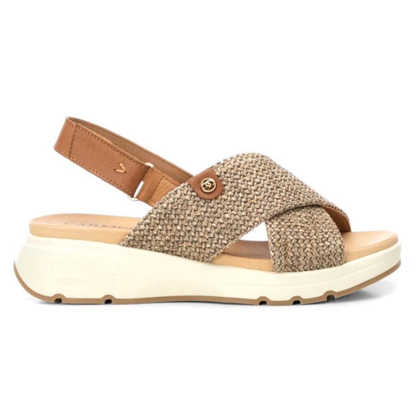 SANDALIA PIEL 162363 camel