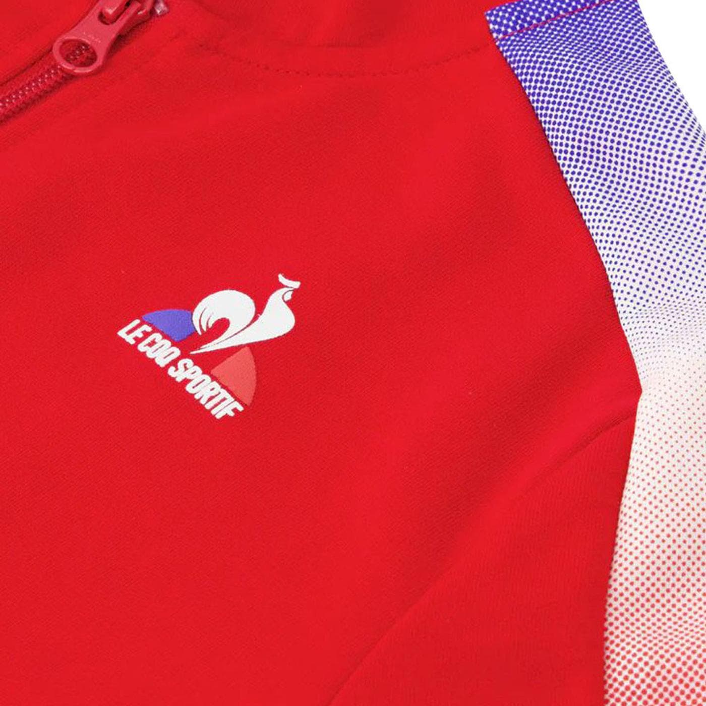 TRI FZ Hoody N°1 Enfant rouge electro - image