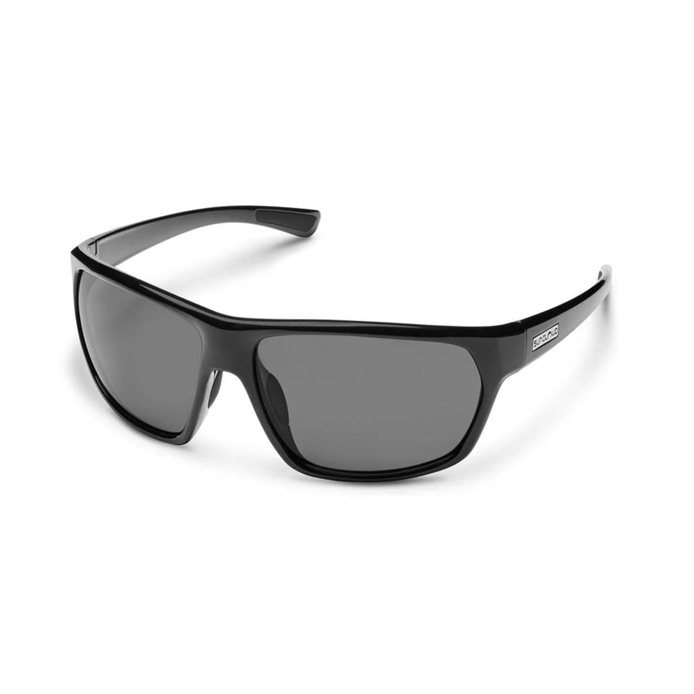 Boone matte black + polarized low light yellow