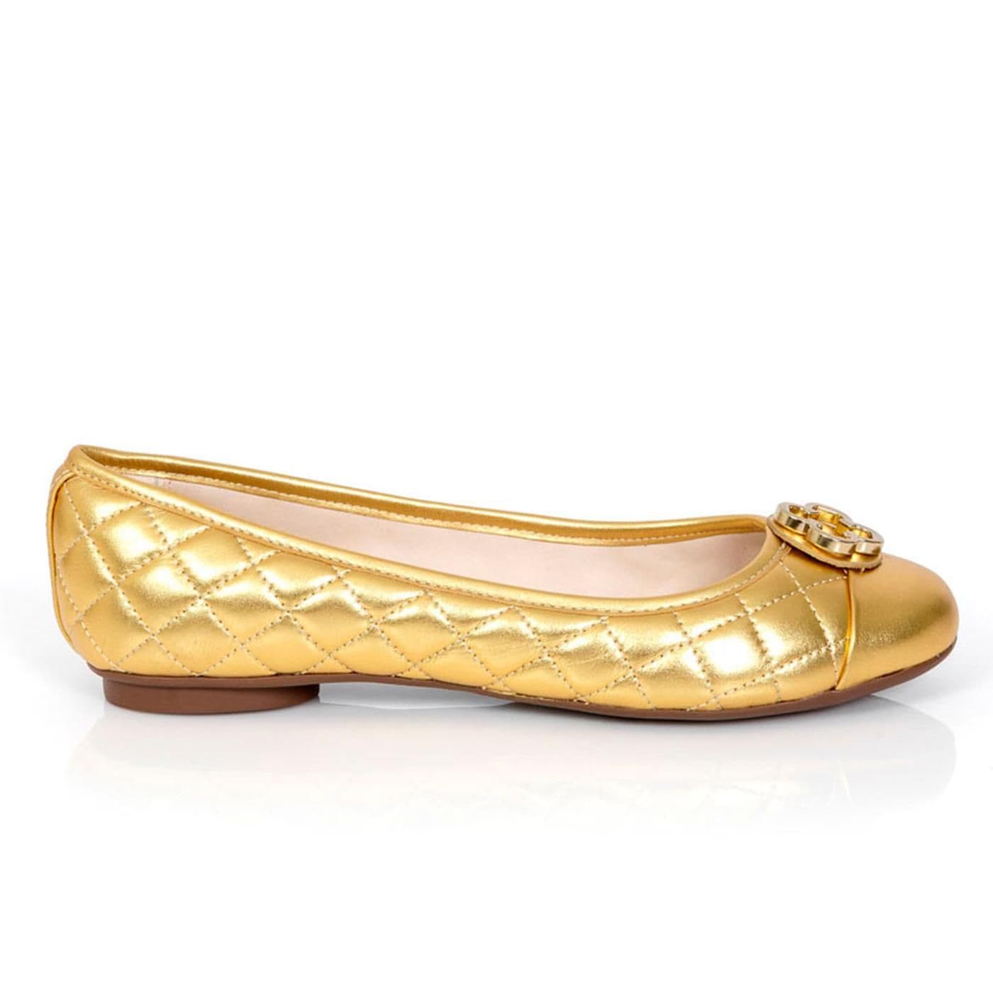 BAILARINA 4003066 mestiço metalizado ouro claro image.