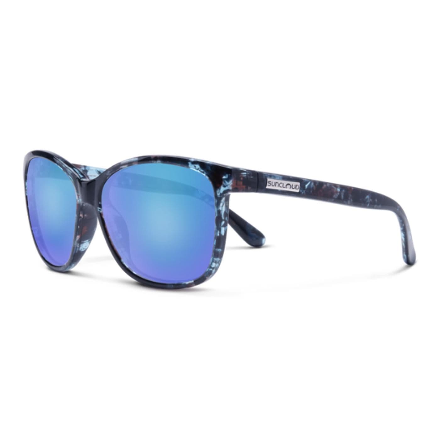 Sashay blue tortoise  / polar blue mirror image.
