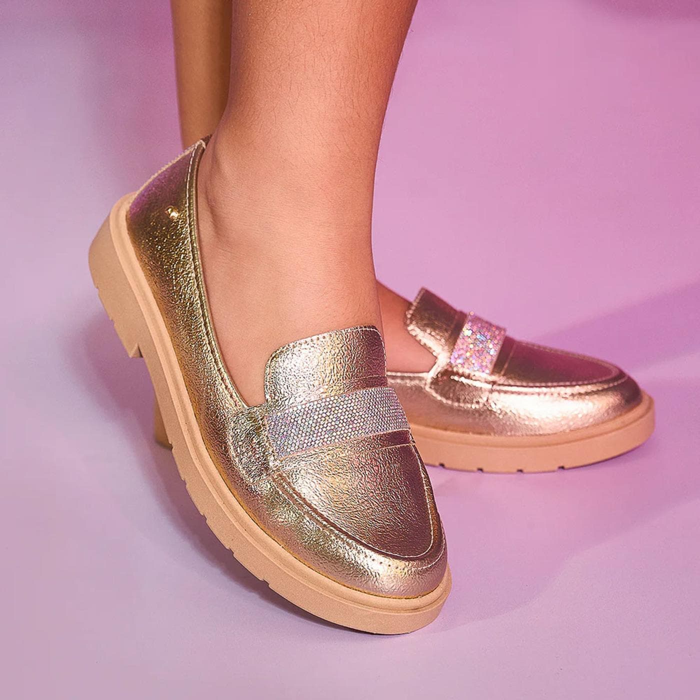 ZAPATO TIFANY gold - image