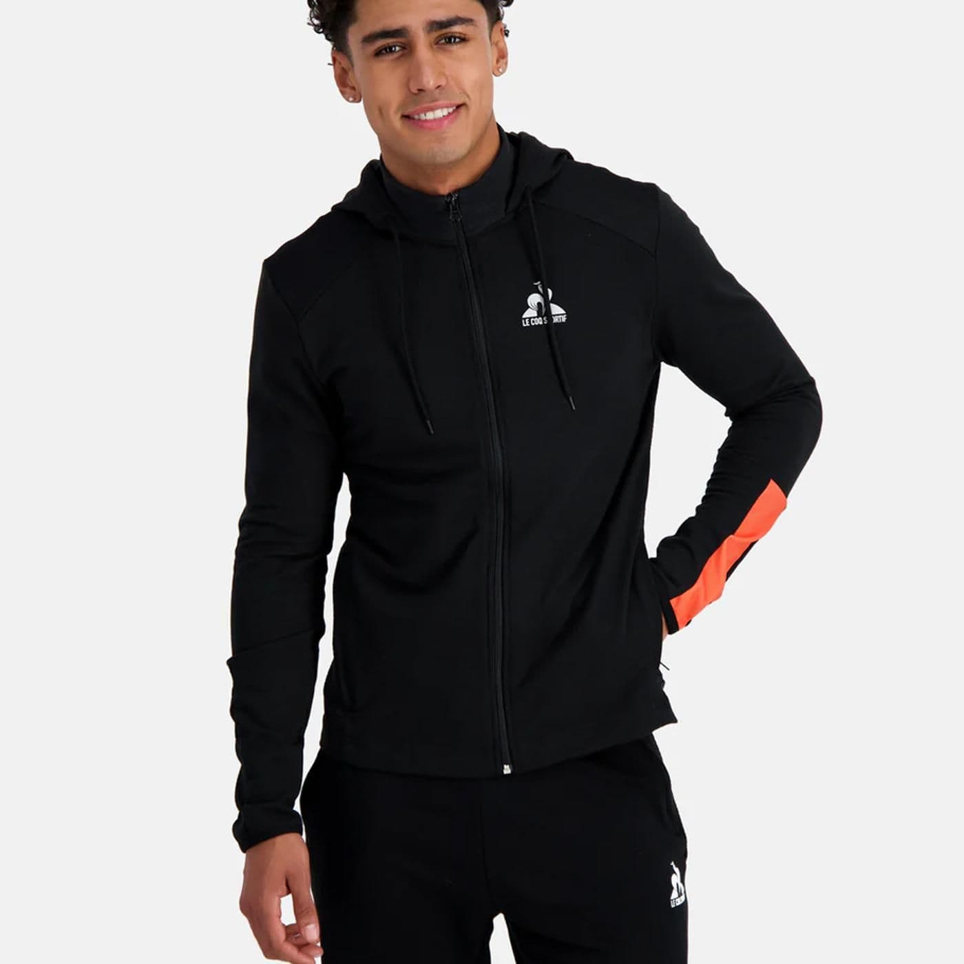 TRAINING SP FZ Hoody N°2 M black/orange black/orange perf - image