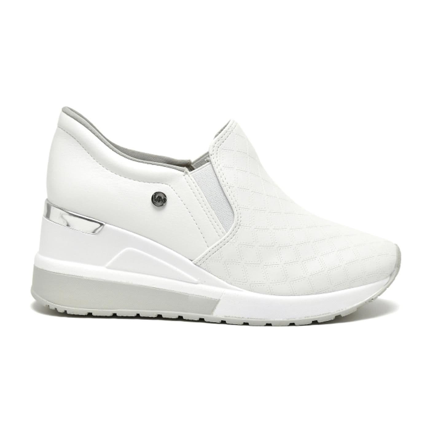 ZAPATILLA CASUAL NAPA LINE 23-10808-02 white/silver - image