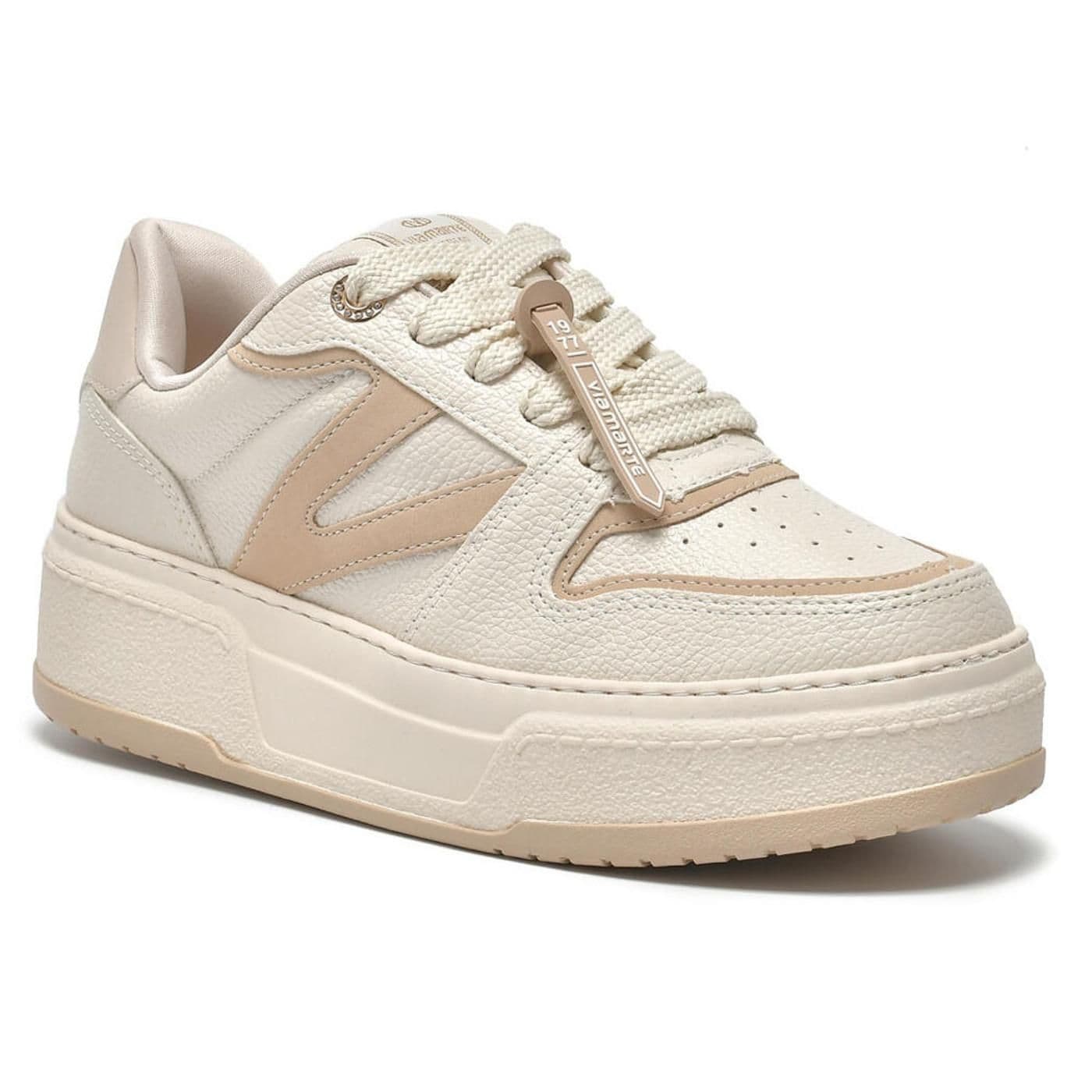 TENIS CASUAL 223-010-14 marfim i23/marfim i23/baunilha/bege