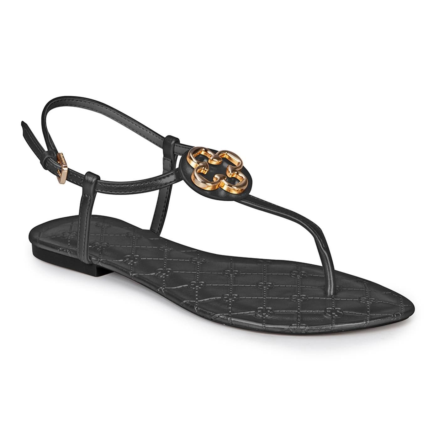4015672 SANDALIA BAJA preto image.