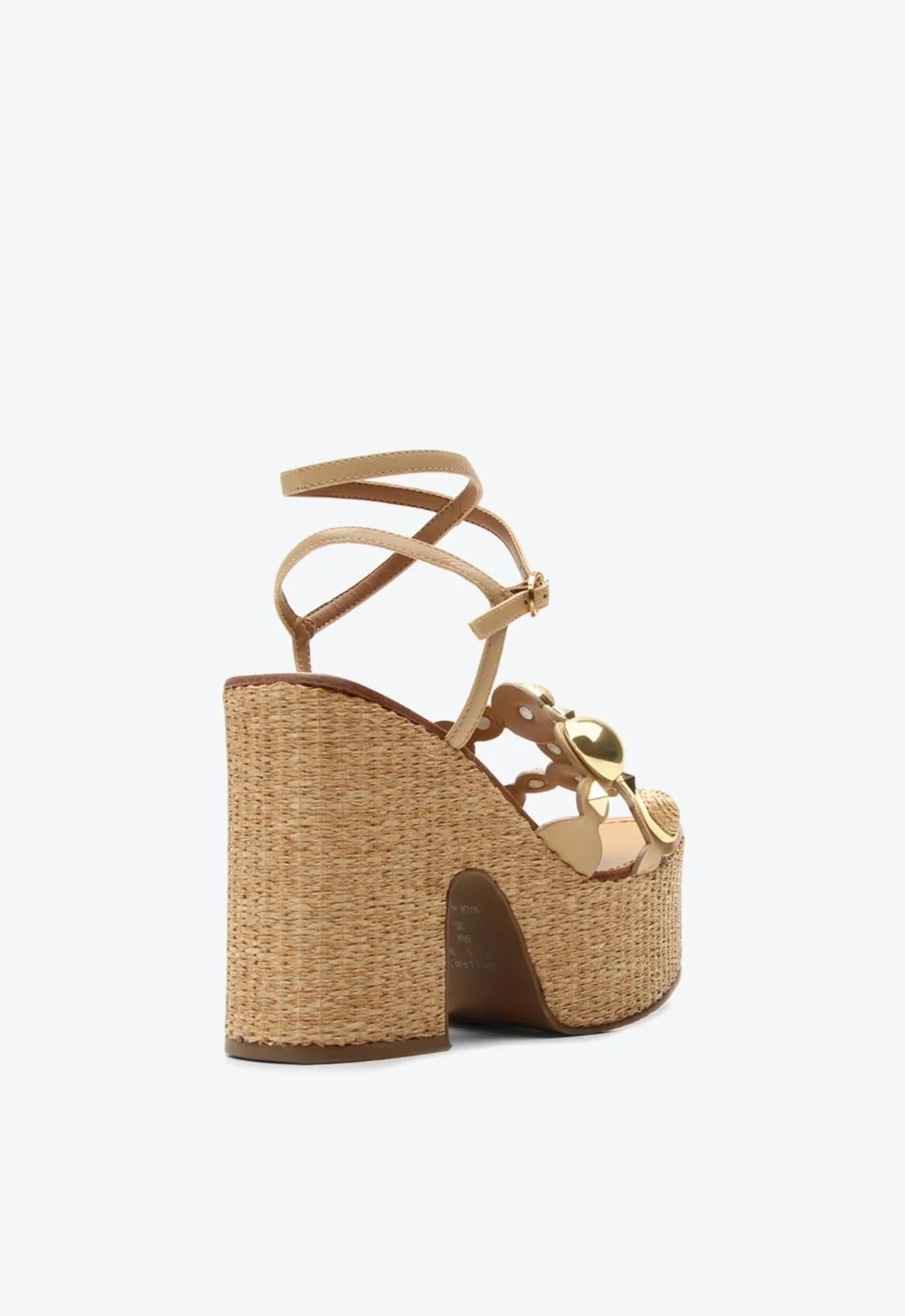 Sandalia Taya de plataforma P1204000060002 x1kn9 - trigo - image