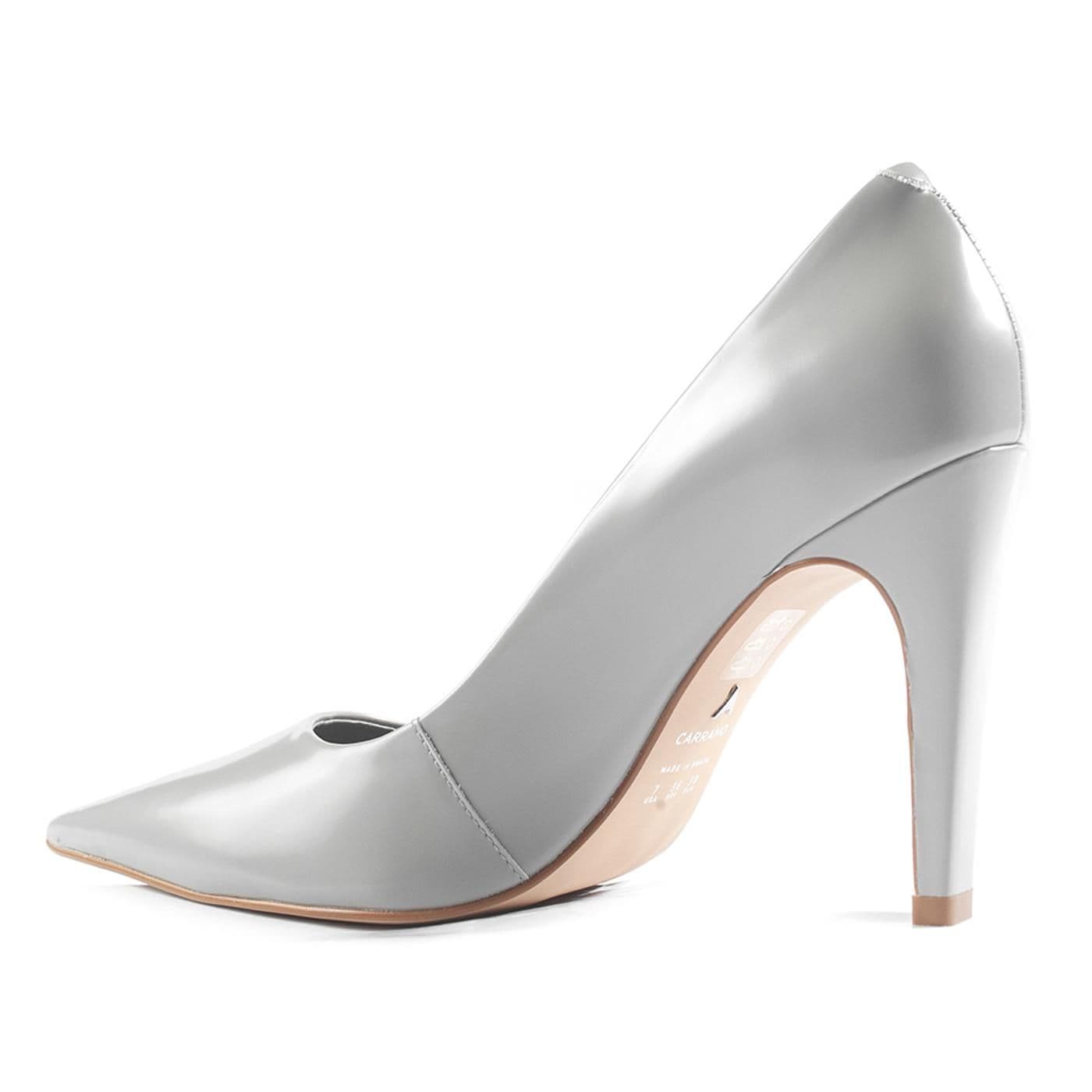 Scarpin 754001 box cromo - image