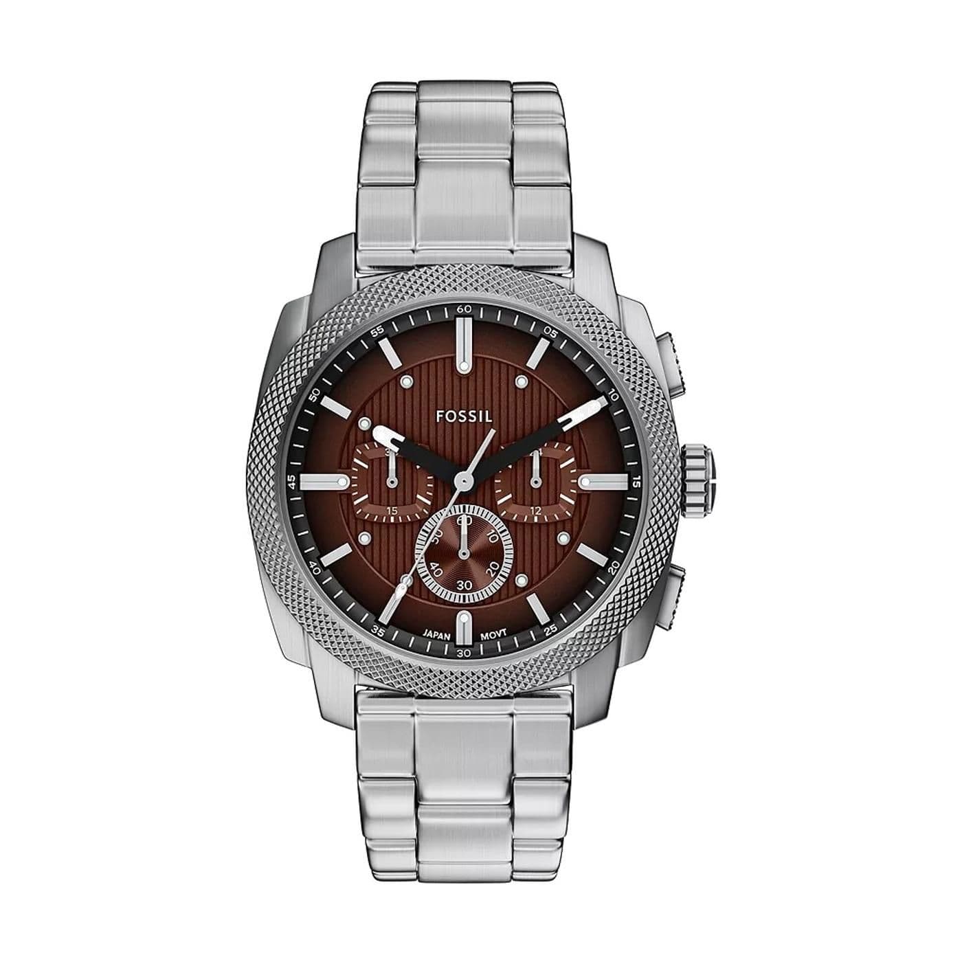 CRONÓGRAFO MACHINE silver image.